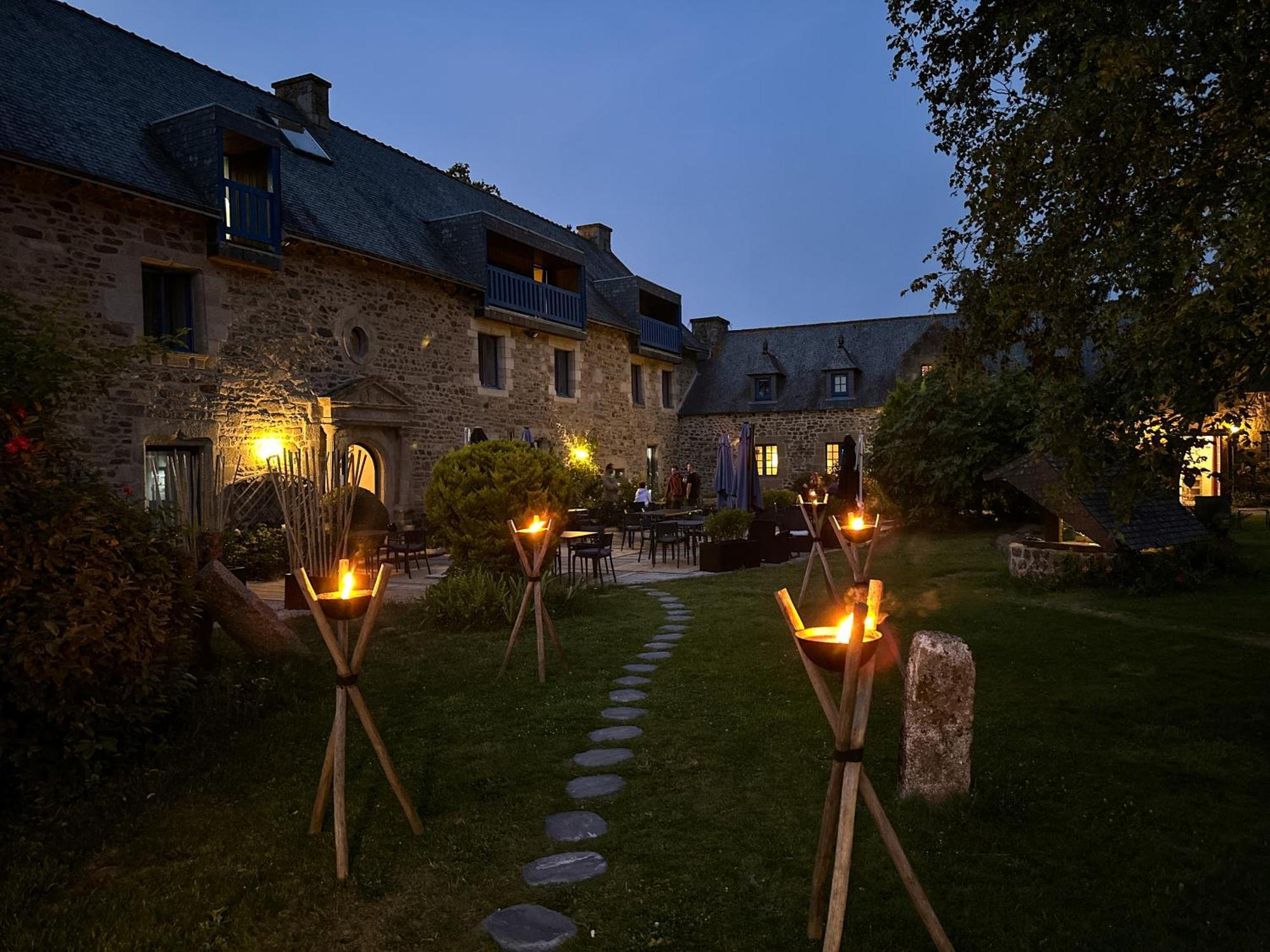 Logis Hotel Le Manoir Des Portes Lamballe Buitenkant foto