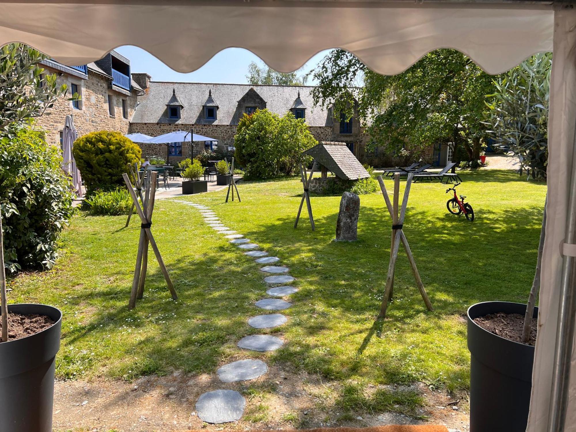 Logis Hotel Le Manoir Des Portes Lamballe Buitenkant foto